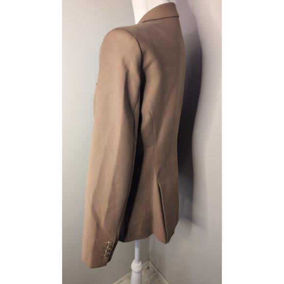 WHBM camel brown professional one button blazer - Picture 3 of 15